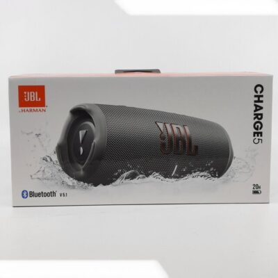 JBL Charge 5 Speaker, Grey